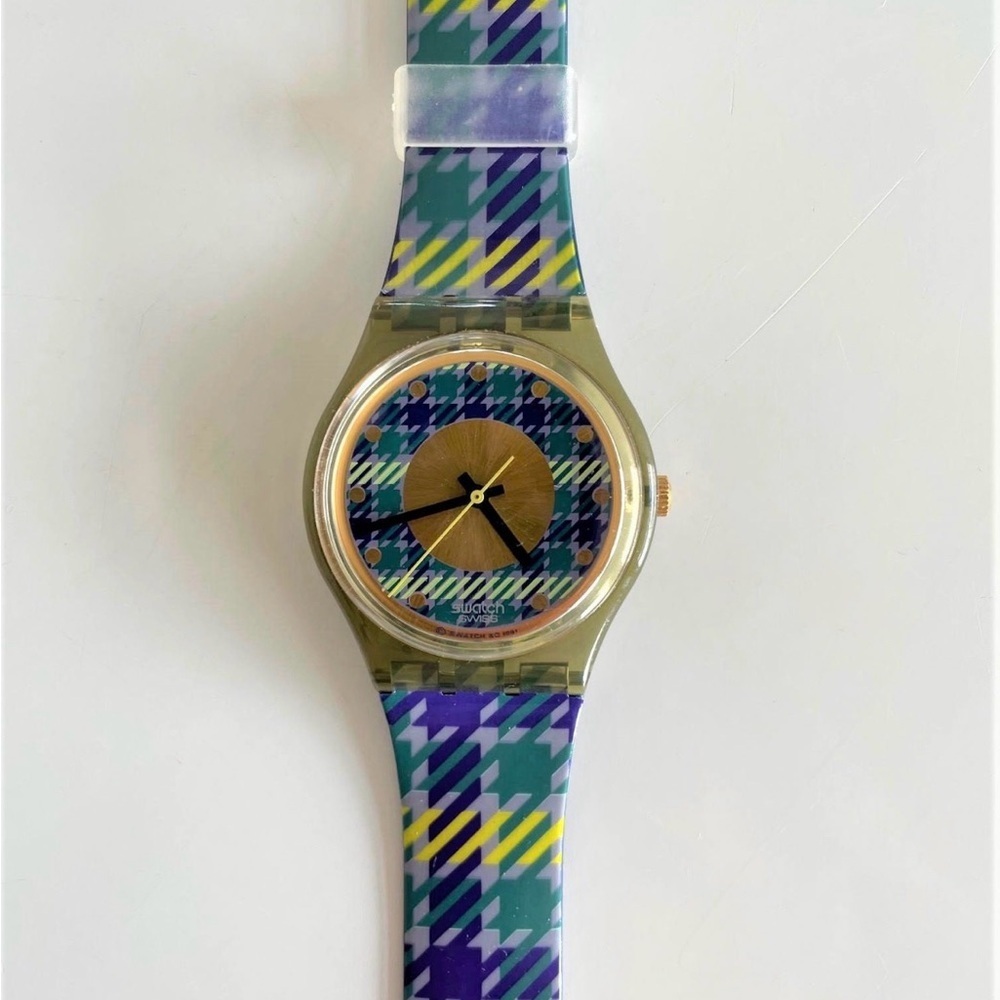 Vintage 1992 Swatch Ghent Tailluer Dopamine watch